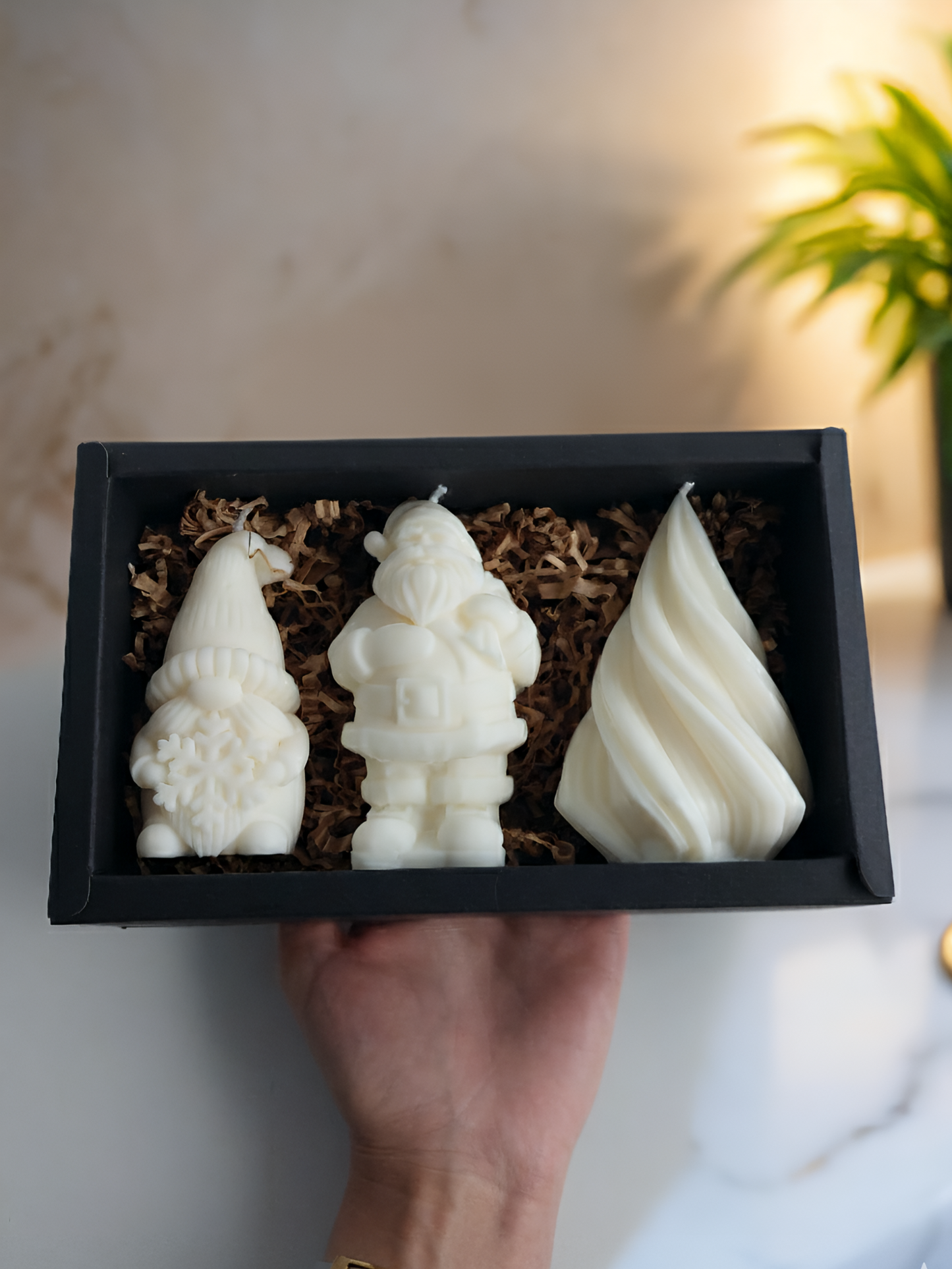 Kalėdinių žvakių rinkinys